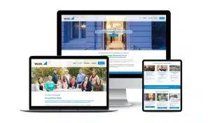 Kreatives Webdesign mit WordPress CMS eingebunden in die Corporate Identity